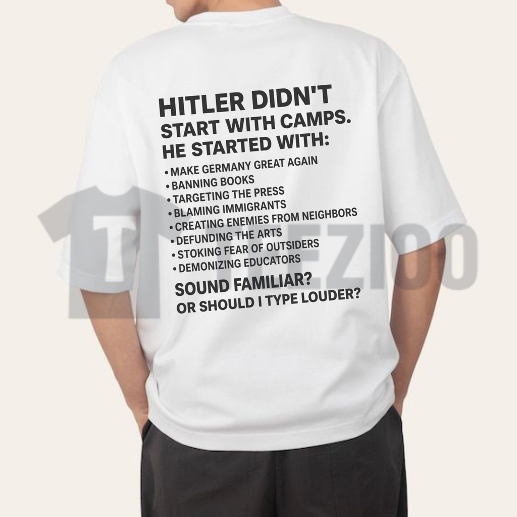 "Power and Propaganda" Statement Shirt - Sarcastic Media Control Graphic Tee